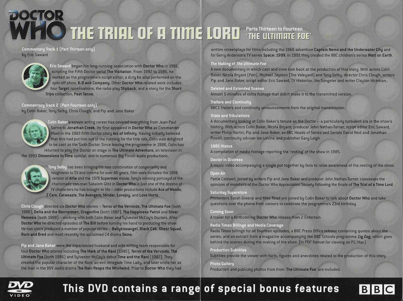 Inserts from BBCDVD 2422D